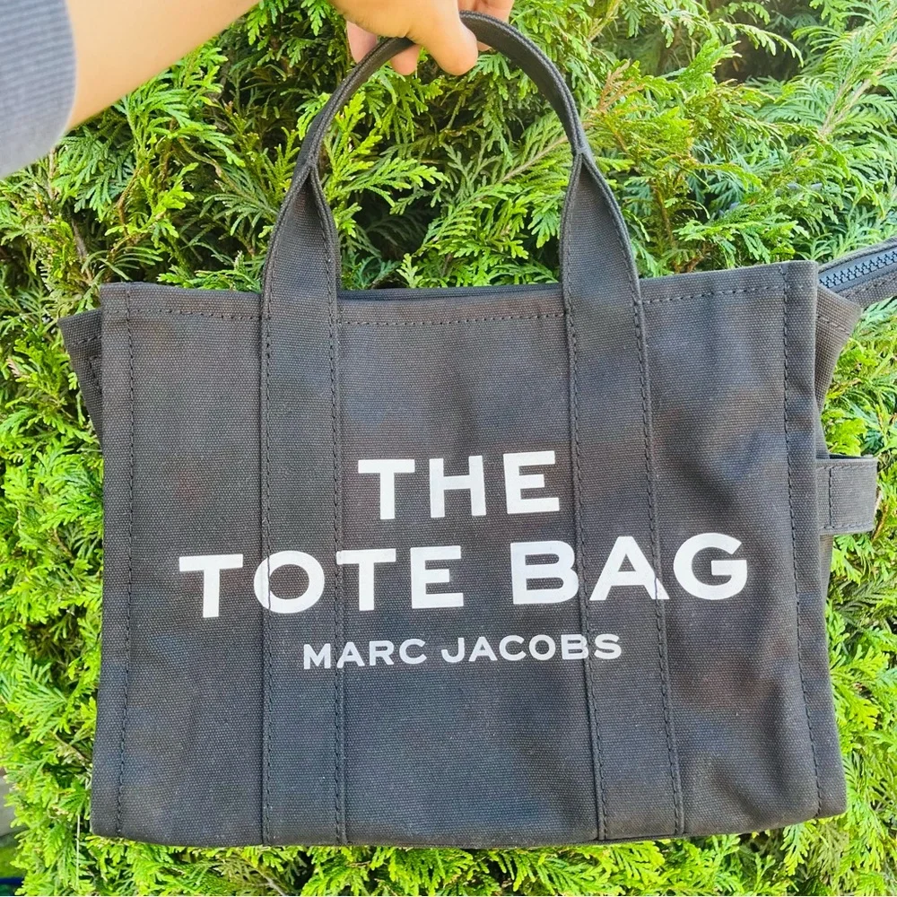 Marc Jacobs The Tote Bag Black Canvas